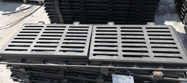 滦县球墨铸铁连体双篦展示